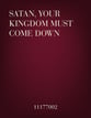 Satan, Your Kingdom Must Come Down SSAA choral sheet music cover